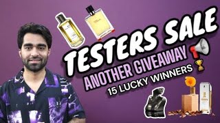 Major Testers Sale | Designer and Niche Brands | Giveaway Alert | Most Hyped #perfumes #youtube