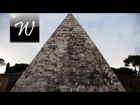 Video: Pyramid Av Gaius Cestius I Rom - Alternativ Vy