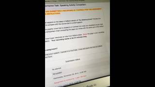 Performance Task: Speaking Activity Comparison