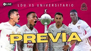 🔥⚽ Previa: LDU vs U | Partido Crucial por la Sudamericana 🌎🏆
