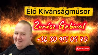 ÉLŐ KÍVÁNSÁGMŰSOR ZENÉSZ GABIVAL 11.19.