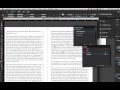 Creating a Book using Adobe InDesign CC2014