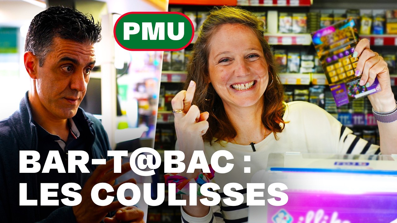Métier buraliste : ⁠Bar - t@bac - jeux !