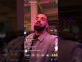 Drake Instagram Live!! (Celebrating mom birthday, tells dj akadmiks to leave, and etc)