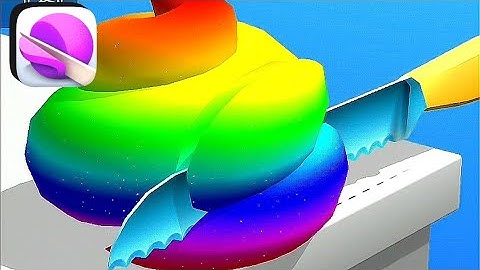 ASMR slicing! - gameplay all level with LG #12-16 android ios games