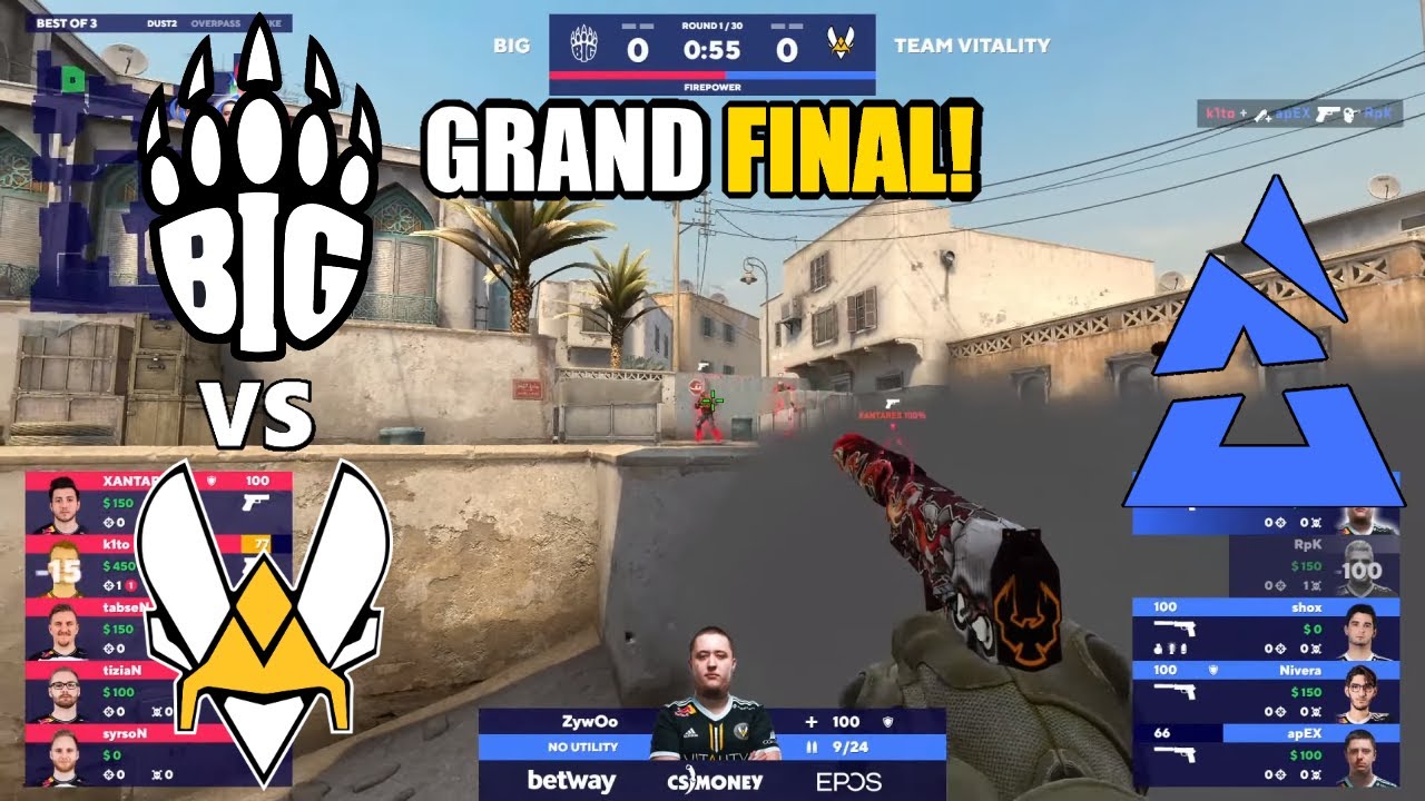 GROUP FINAL! BIG vs Vitality - BLAST Premier - HIGHLIGHTS l CSGO