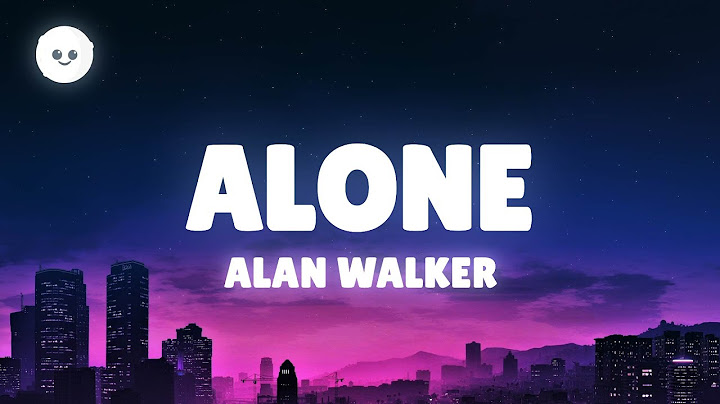 Alan Walker - Alone (Lyrics)