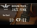 Backing Track Jazz Funk in C7 One Chord