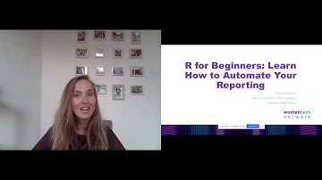 Olga Sholderer, R for beginners: learn how to automate your reporting!