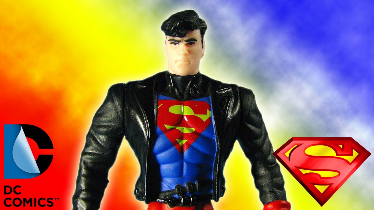 KENNER SUPERMAN MAN OF STEEL - SUPERBOY ACTION FIGURE REVIEW (eng)
