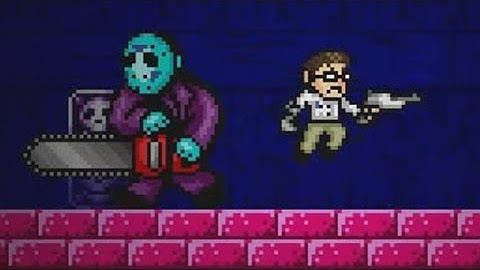 Angry Video Game Nerd Adventures - Boo! Haunted House (No Damage walkthrough)