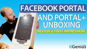 Facebook Portal Unboxing and First Impressions | Portal and Portal+ Comparison | First in Australia