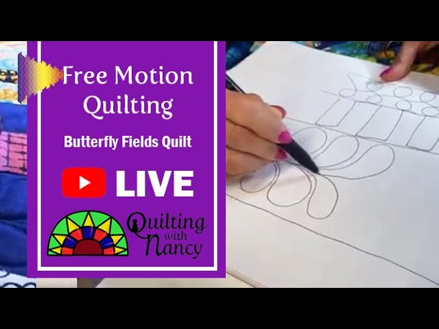 Hancy Free Motion Quilt Stencil  Free motion quilting, Quilts, Quilting  stencils