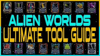 ALIEN WORLDS - PICK THE RIGHT TOOLS FOR YOU - RARITY, TRILIUM, SHARDS AND MUCH MORE- WAX BLOCKCHAIN screenshot 4