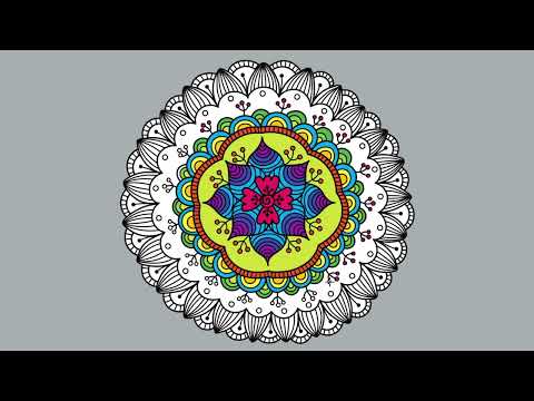 Color With Me Ep.3 | Mandala