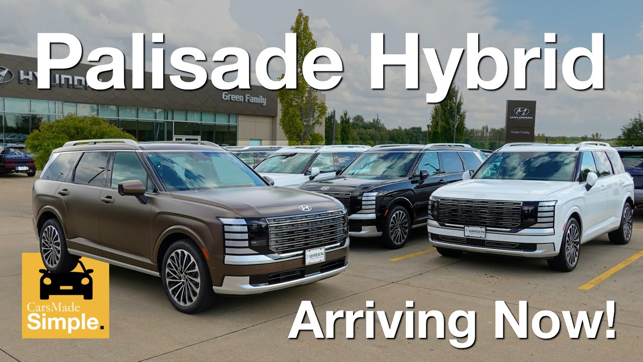 Первые гибриды Hyundai Palisade 2026 уже прибыли!