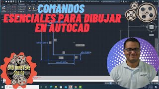 COMANDOS Esenciales Para DIBUJAR En AutoCAD COMANDOS Esenciales Para DIBUJAR En AutoCAD