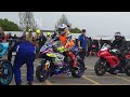 Isle of Man TT Bikes Rush to the Start Line | Pure Race Day Energy | MANNmotorsports