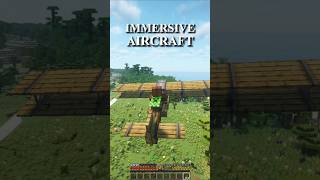 The Immersive Aircraft Mod #minecraft #minecraftmods #minecraftshorts #shorts