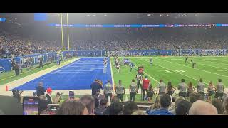 Goff to Brock Wright for a 2 yard TD