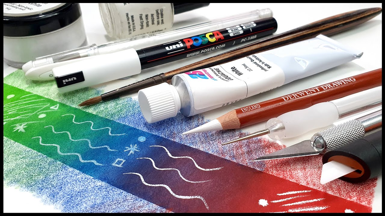 What is the best white colored pencil? 