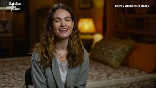 Lily James o filmu Láska podle plánu