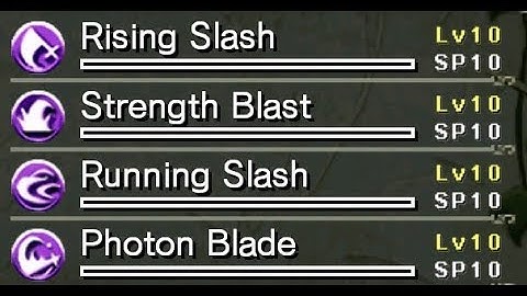 Ys SEVEN fast skill level up