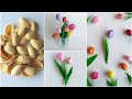 Pista Shell Craft - Tulip Flowers | Easy Pistachio Shells Home Decor Ideas