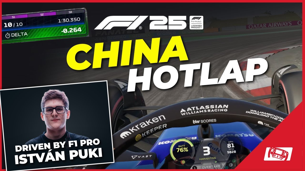 F1 25 China Hotlap by István Puki **