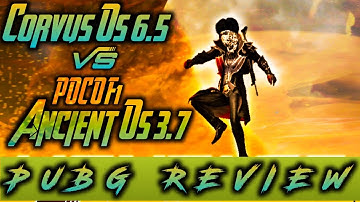 POCO F1 PUBG | THE REAL POWER | Corvus os || Ancient os