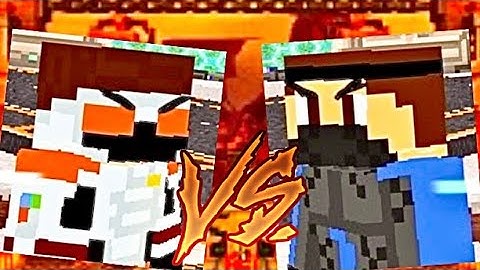 Zetnober vs Darkshed (1V1) in Pixel Gun 3D