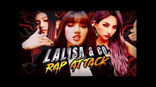 LALISA & friends 'A Kpop RAP ATTACK' (MASHUP) #lalisa #blackpink