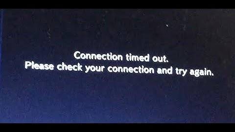 Fix Connection timed out. Please check your connection and try again - Final fantasy vii ever crisis