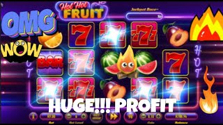 CRAZY ! HOT HOT FRUIT SLOT SUPER 🔥 7S(R9 SPINS) +MANY FEATURES  ACTION PACKED screenshot 3