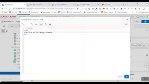 Oracle Apex 19.1 : Dynamic Action Part 27 [Execute Pl/SQL Code,Submit]