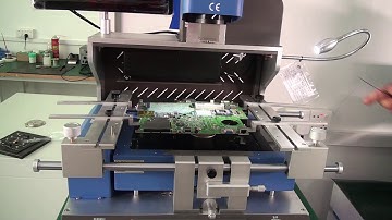 how to find the right placement position with auto optical alignment bga repair machine