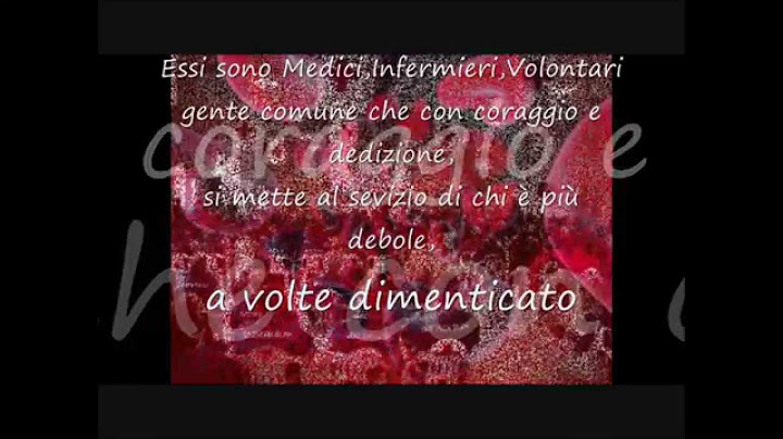 UNA GOCCIA DI VITA video realizzato da Tanya Fioravanti