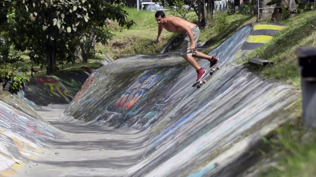 Skateboarding El Caño, Costa Rica Varo YouTube