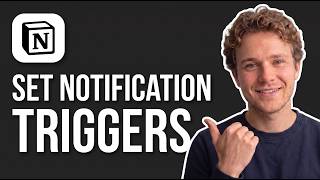 How to Set Notification Triggers in Notion