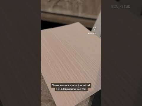 Engineered wood veneer!