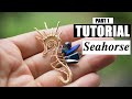 Wire wrap Seahorse tutorial. Part 1