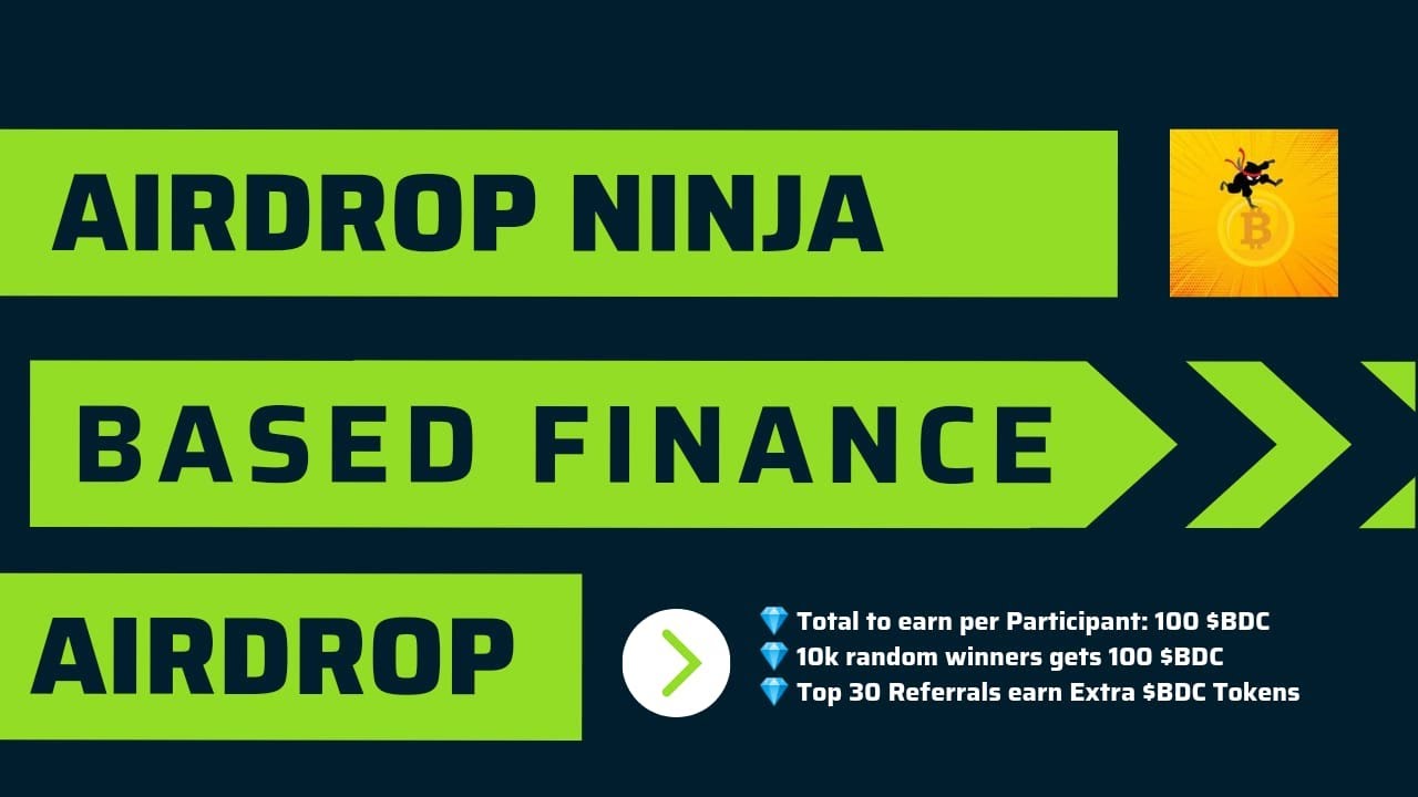 Based Finance |  100 $BDC | Airdrop Ninja