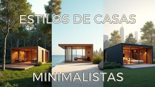 Relájate e Inspírate: 10 Estilos de Casas Minimalistas para Tu Hogar Relájate e Inspírate: 10 Estilos de Casas Minimalistas para Tu Hogar