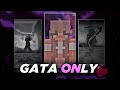 GATA ONLY Slowed EDIT PVP Minecraft PE 