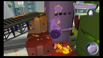 De Blob (Wii) - Walkthrough - Part 5 - Guggentraz Island