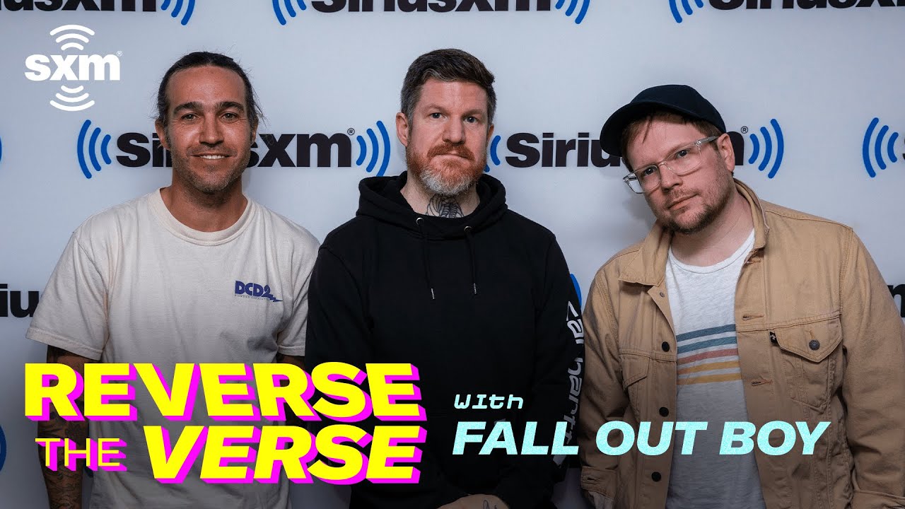 Fall Out Boy Tries to Guess Their Songs Played Backwards | Reverse The  Verse - YouTube