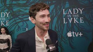 Celebrity LADY IN THE LAKE: Dylan Arnold red carpet soundbites | ScreenSlam Profile