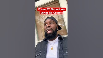 If your ex blocked you during no contact #avoidantattachment #nocontact #breakup