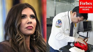 'Our Greatest Resource Is Our People': Kristi Noem Praises Work Of TSA Agents Ahead Of Thanksgiving
