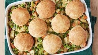 Alton Brown's Curry Chicken Pot Pie Casserole